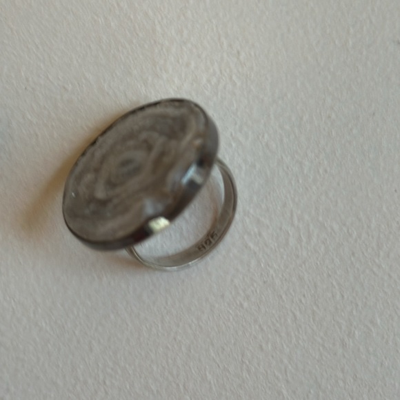 Authentic Druzy Agate .925 Sterling Silver Ring - Picture 9 of 9